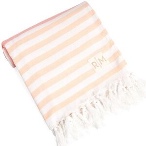 NWT Rachel Miriam Beach Towel - Peach
